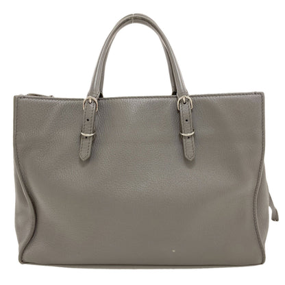 BALENCIAGA 370926 Paper 2WAY Handbag Leather Ladies [Used]