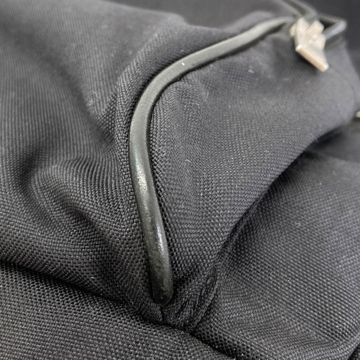 SAINT LAURENT logo Backpack Â· Daypack Canvas Ladies [Used]