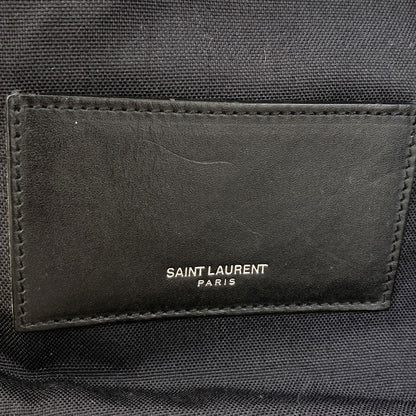 SAINT LAURENT logo Backpack Â· Daypack Canvas Ladies [Used]