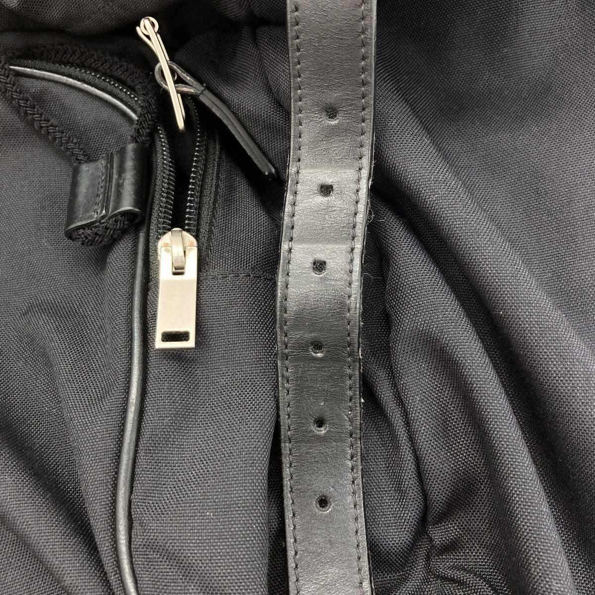 SAINT LAURENT logo Backpack Â· Daypack Canvas Ladies [Used]