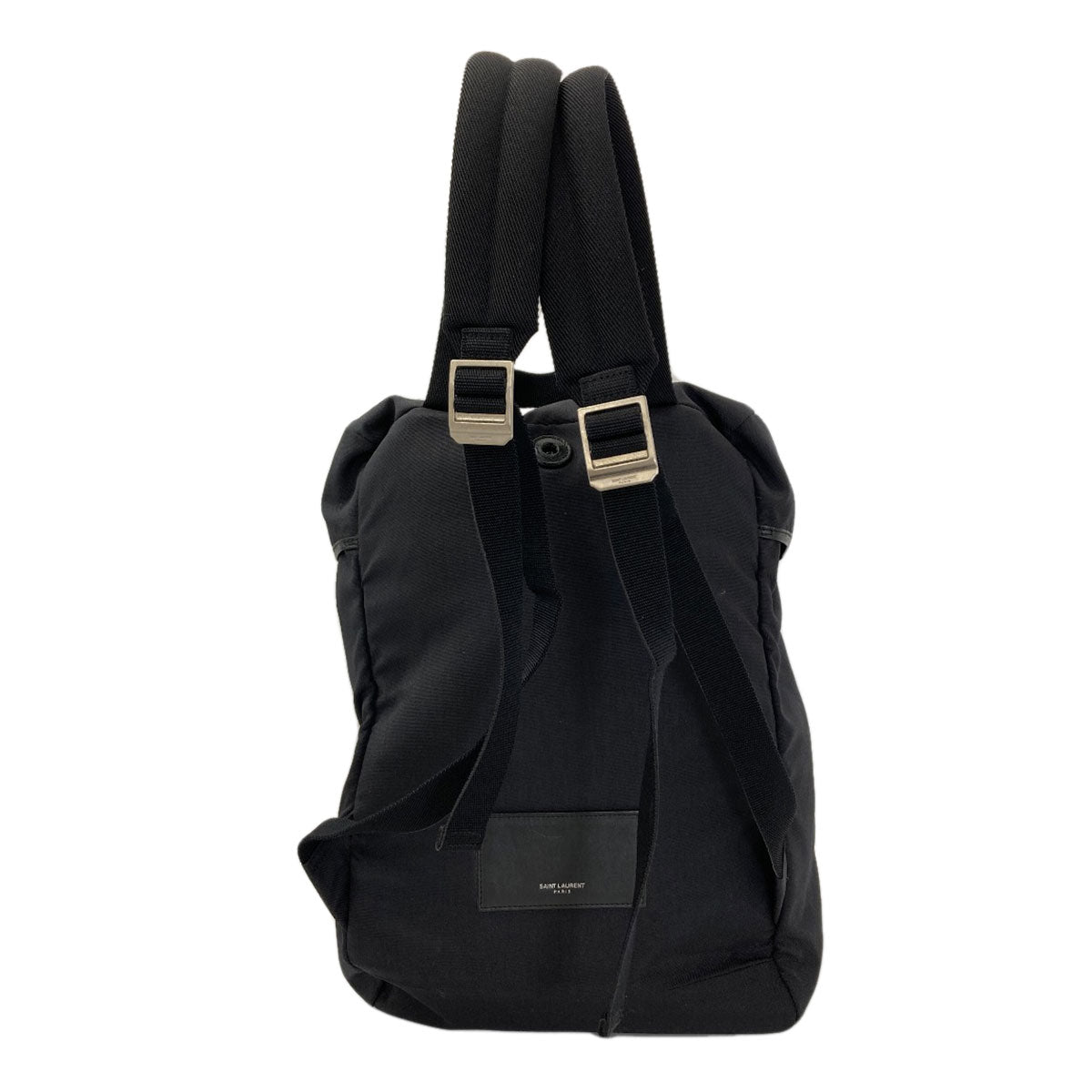 SAINT LAURENT logo Backpack Â· Daypack Canvas Ladies [Used]