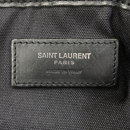 SAINT LAURENT logo Backpack Â· Daypack Canvas Ladies [Used]