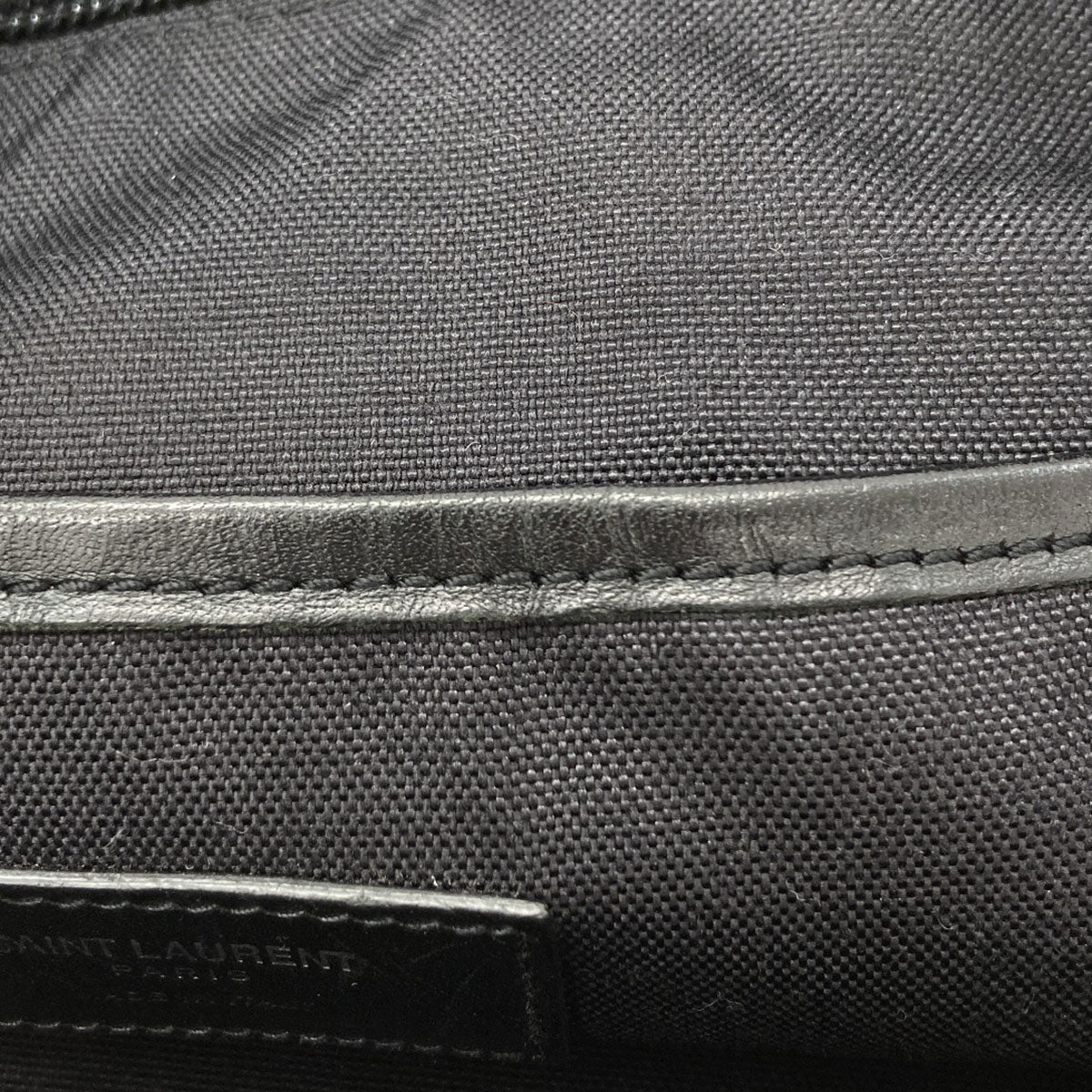 SAINT LAURENT logo Backpack Â· Daypack Canvas Ladies [Used]