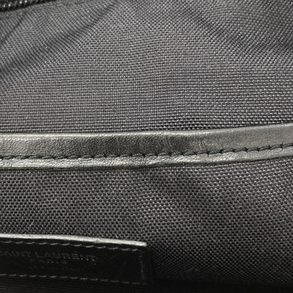 SAINT LAURENT logo Backpack Â· Daypack Canvas Ladies [Used]