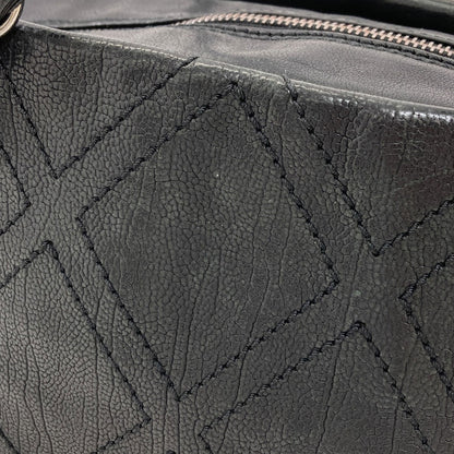 CHANEL Diamond Stitch SilverHardware Tote Bag Calf Ladies [Used]
