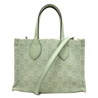 GUCCI 772183 GG canvas 2WAY Handbag Canvas Ladies [Used]