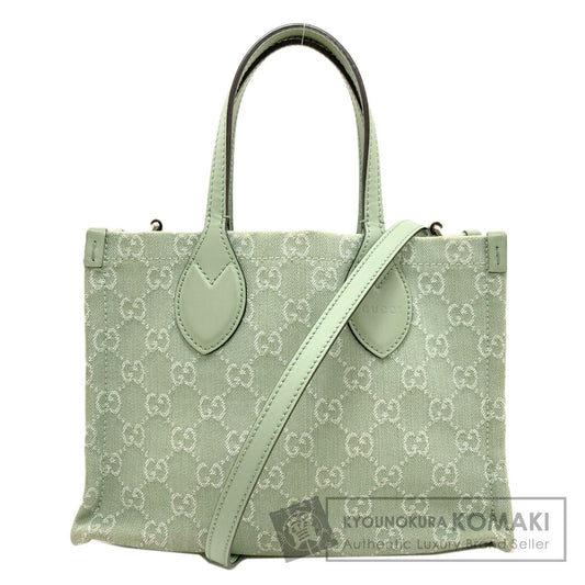 GUCCI 772183 GG canvas 2WAY Handbag Canvas Ladies [Used]