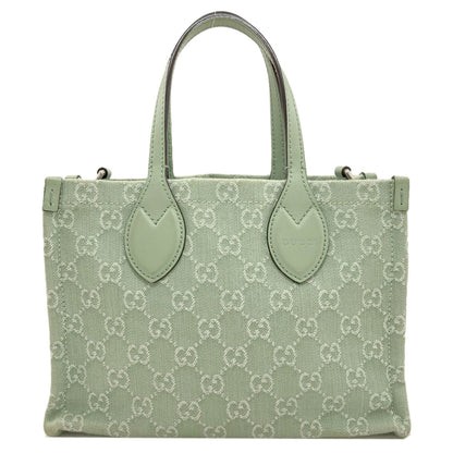 GUCCI 772183 GG canvas 2WAY Handbag Canvas Ladies [Used]