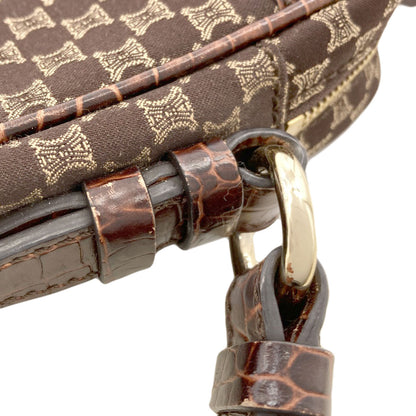 CELINE Macadam pattern Shoulder Bag Canvas Ladies [Used]