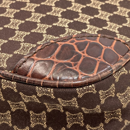 CELINE Macadam pattern Shoulder Bag Canvas Ladies [Used]