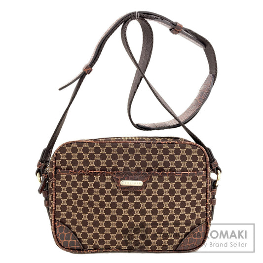 CELINE Macadam pattern Shoulder Bag Canvas Ladies [Used]