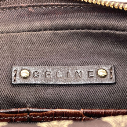 CELINE Macadam pattern Shoulder Bag Canvas Ladies [Used]