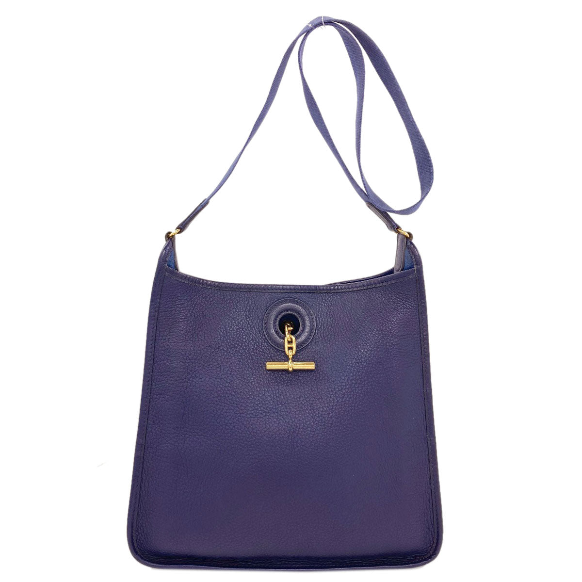 HERMES Vespa PM Gold Hardware Shoulder Bag Taurillon Clemence Ladies [Used]