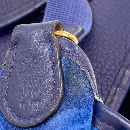 HERMES Vespa PM Gold Hardware Shoulder Bag Taurillon Clemence Ladies [Used]