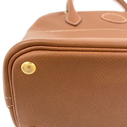 HERMES Bolide27 Gold GoldHardware Handbag Epsom Ladies [Used]