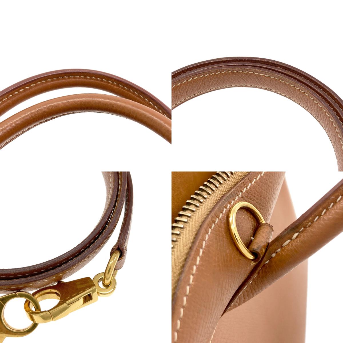 HERMES Bolide27 Gold GoldHardware Handbag Epsom Ladies [Used]