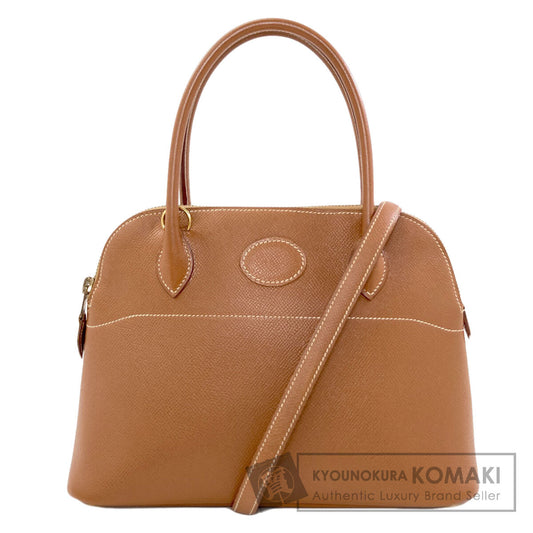 HERMES Bolide27 Gold GoldHardware Handbag Epsom Ladies [Used]