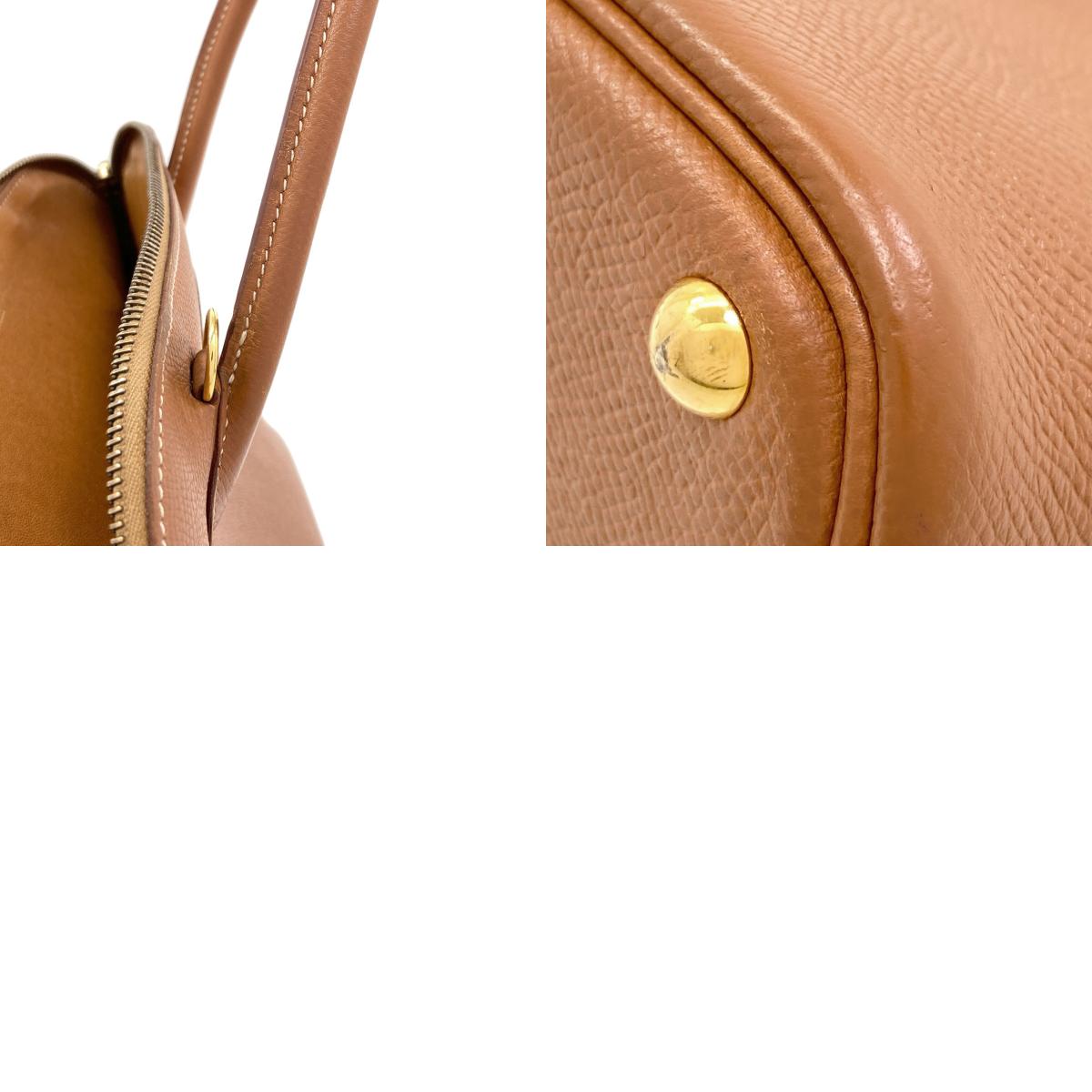 HERMES Bolide27 Gold GoldHardware Handbag Epsom Ladies [Used]