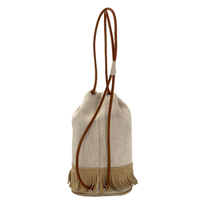 HERMES Tipi Shoulder Bag Canvas Ladies [Used]