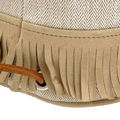 HERMES Tipi Shoulder Bag Canvas Ladies [Used]