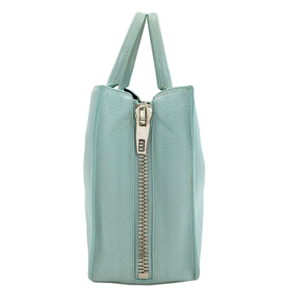 BALENCIAGA 399531 The Paper 2WAY Handbag Leather Ladies [Used]