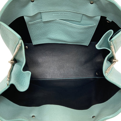 BALENCIAGA 399531 The Paper 2WAY Handbag Leather Ladies [Used]