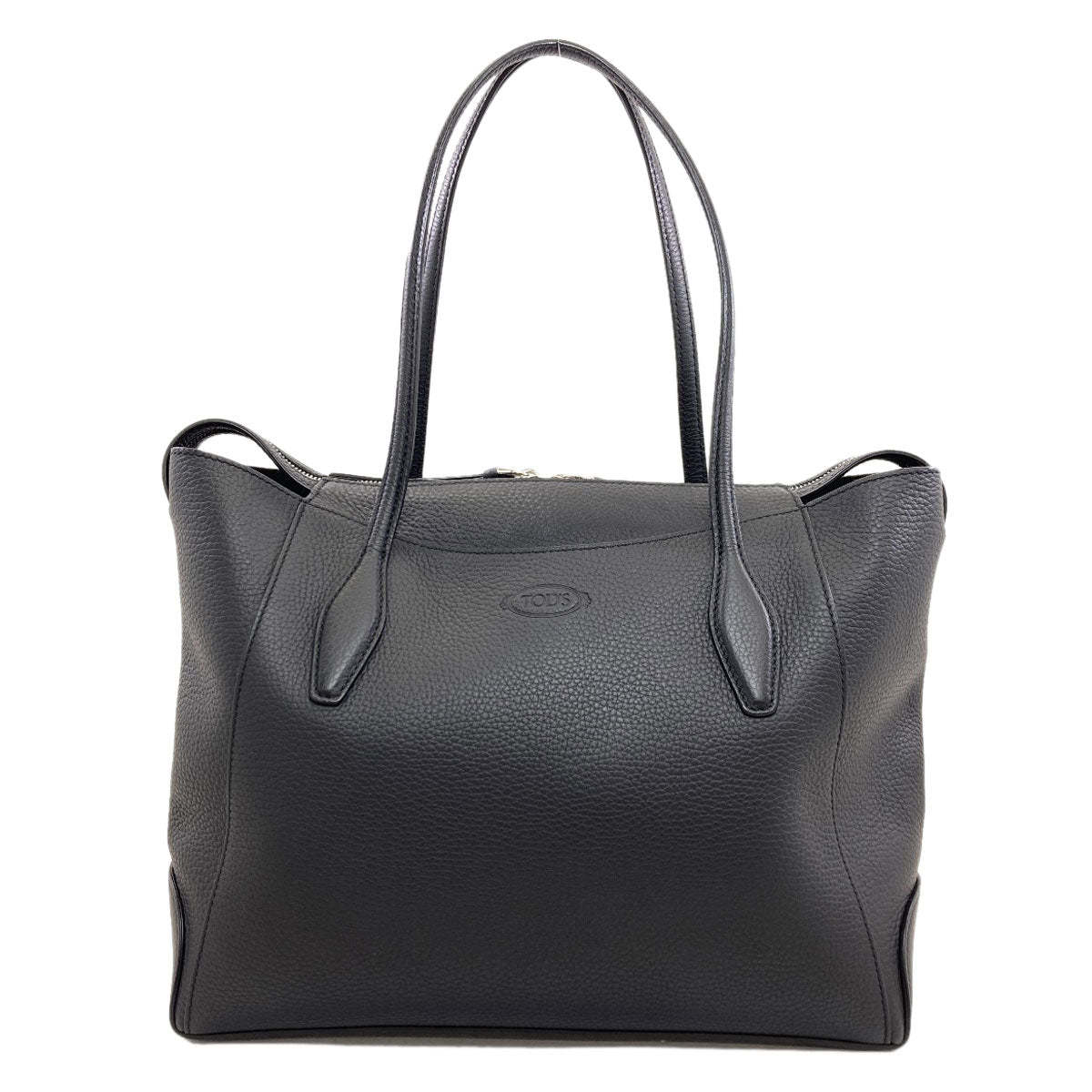 TODS logo Tote Bag Leather Ladies [Used]