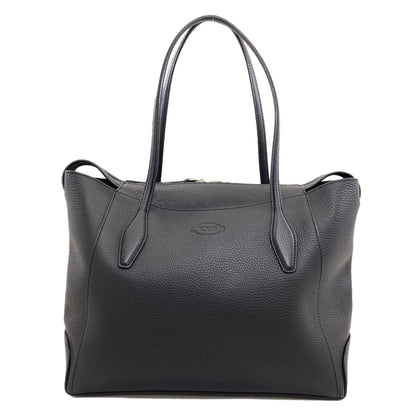 TODS logo Tote Bag Leather Ladies [Used]