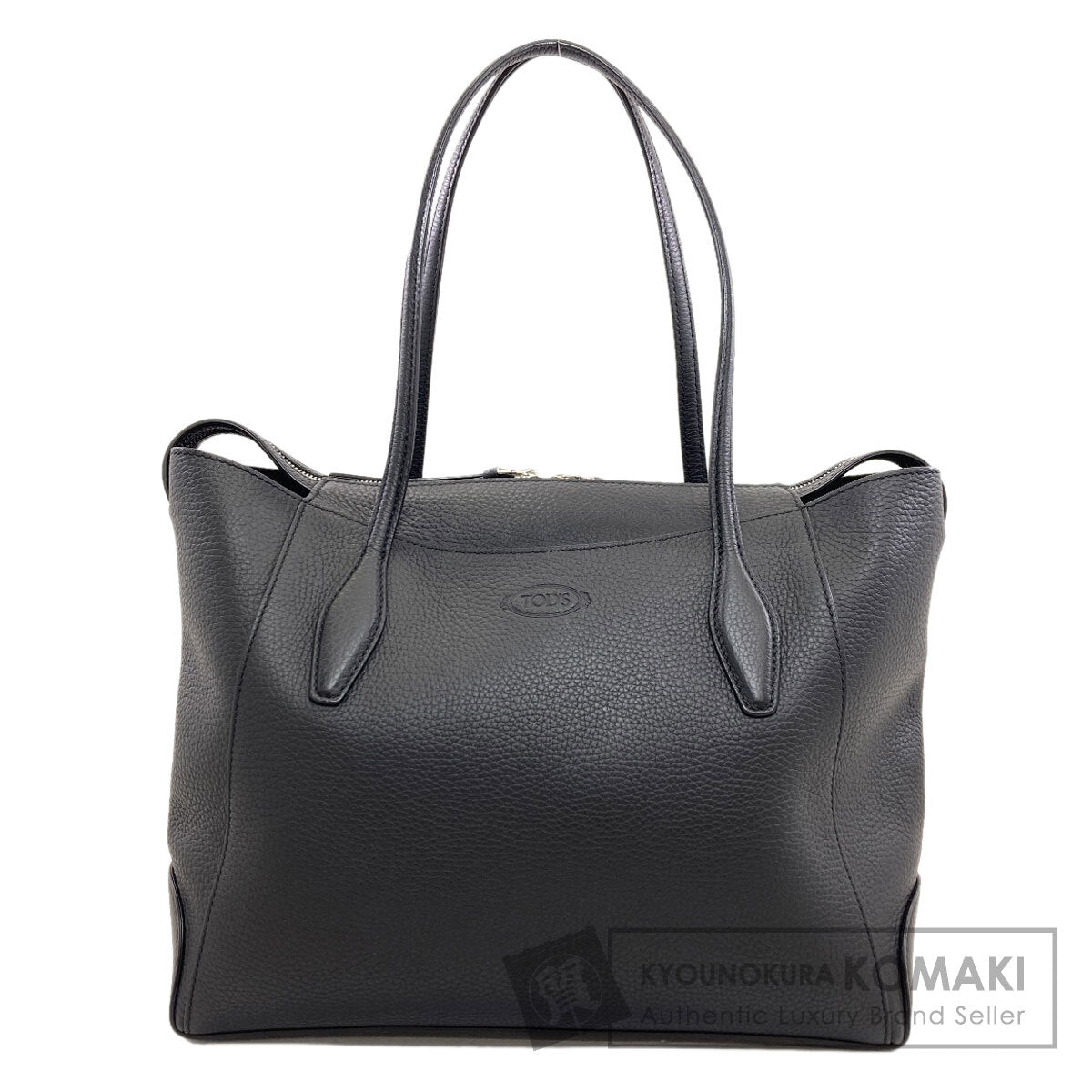 TODS logo Tote Bag Leather Ladies [Used]