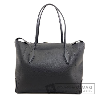 TODS logo Tote Bag Leather Ladies [Used]