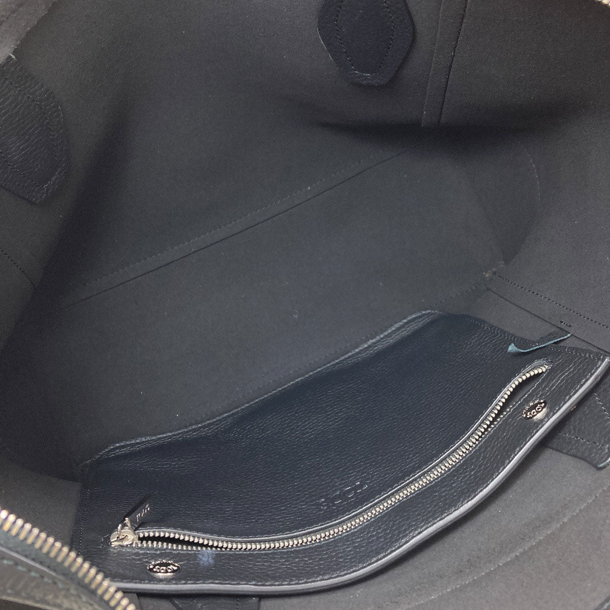 TODS logo Tote Bag Leather Ladies [Used]