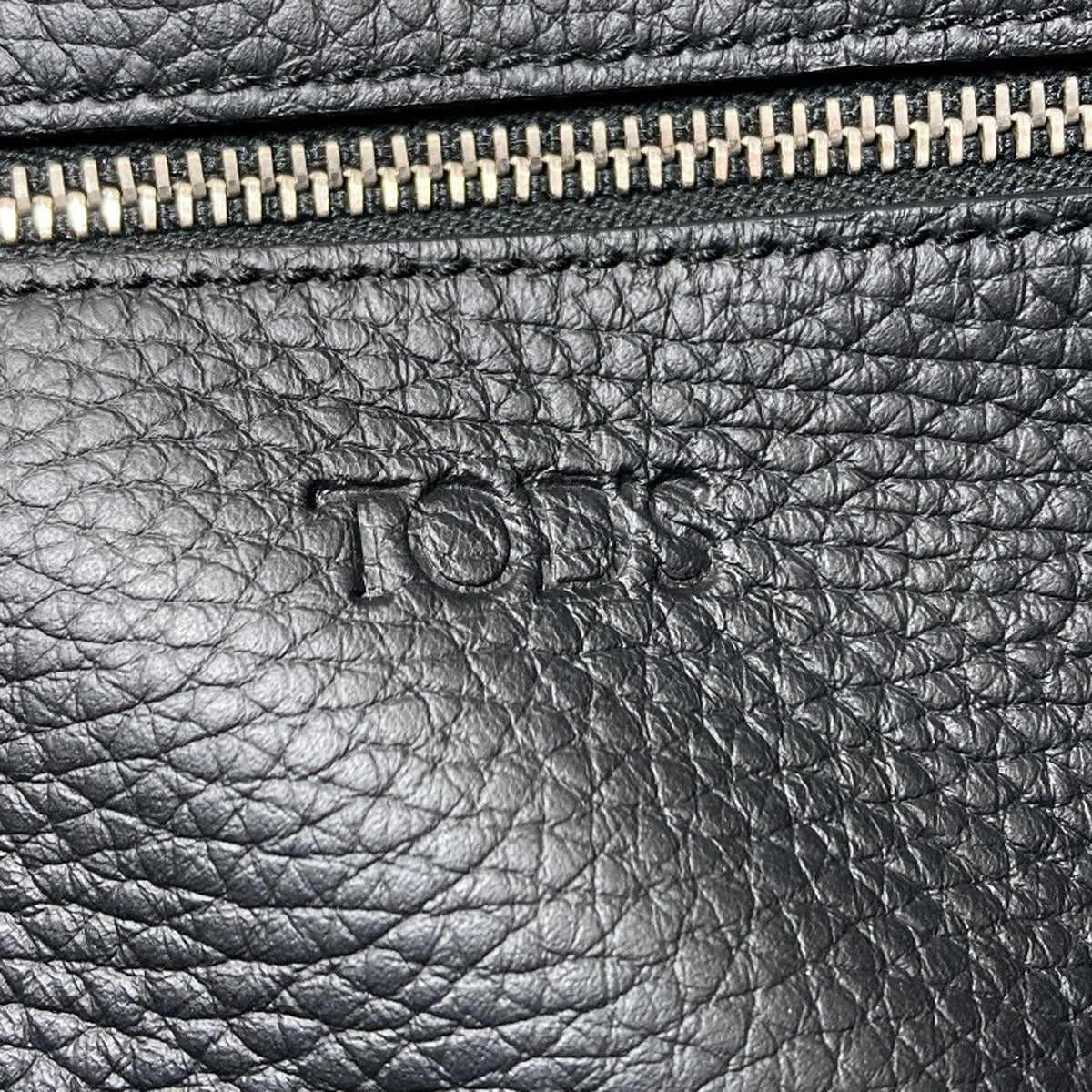 TODS logo Tote Bag Leather Ladies [Used]