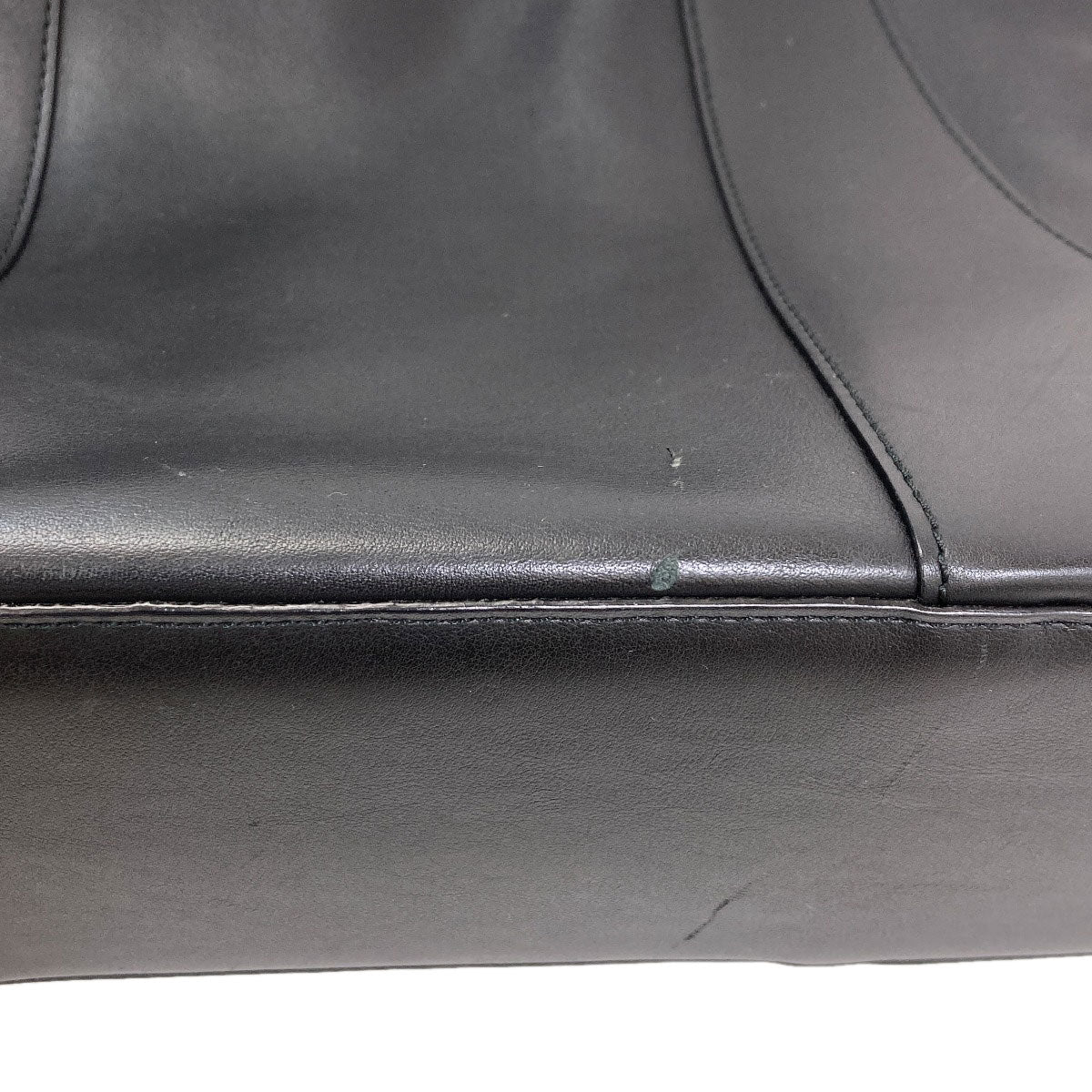 LOEWE logo Tote Bag Leather Ladies [Used]