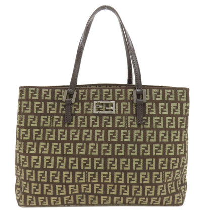 FENDI Zucchino Handbag Canvas Ladies [Used]