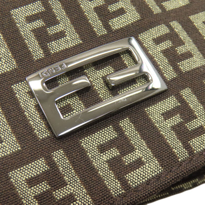 FENDI Zucchino Handbag Canvas Ladies [Used]
