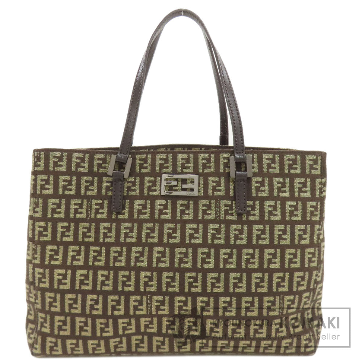 FENDI Zucchino Handbag Canvas Ladies [Used]
