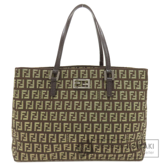FENDI Zucchino Handbag Canvas Ladies [Used]