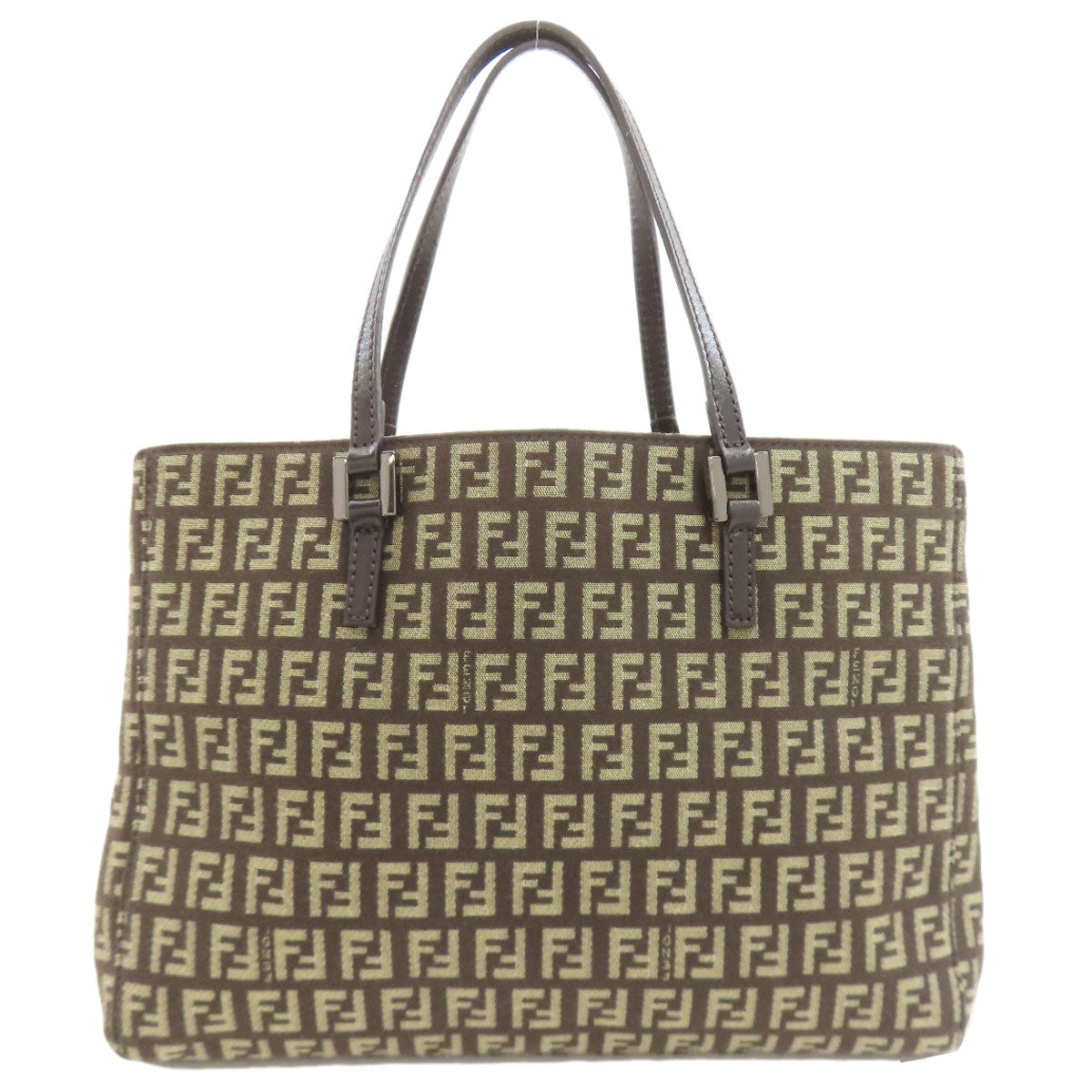 FENDI Zucchino Handbag Canvas Ladies [Used]