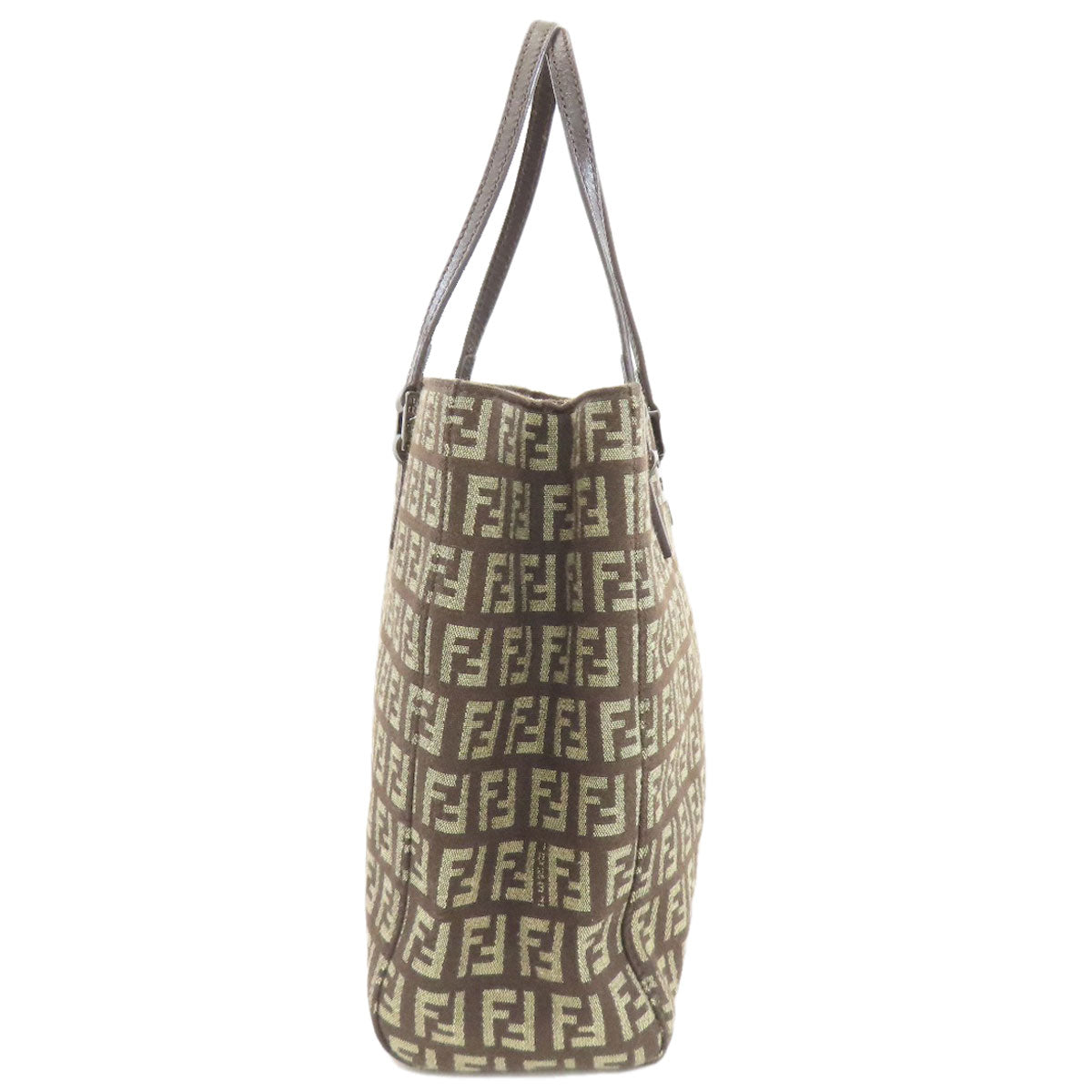 FENDI Zucchino Handbag Canvas Ladies [Used]