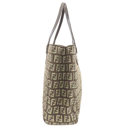 FENDI Zucchino Handbag Canvas Ladies [Used]