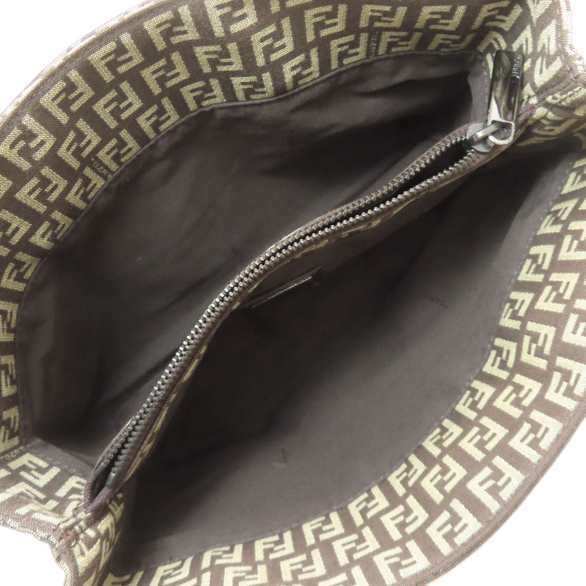 FENDI Zucchino Handbag Canvas Ladies [Used]