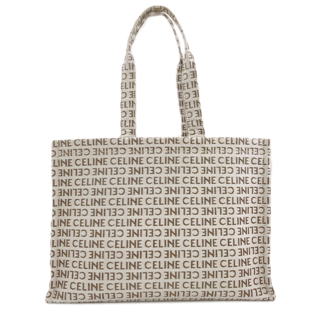 CELINE Cabas Thais Large Triomphe Tote Bag Canvas Ladies [Used]