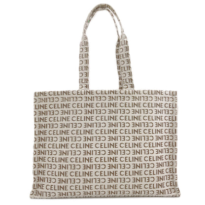 CELINE Cabas Thais Large Triomphe Tote Bag Canvas Ladies [Used]