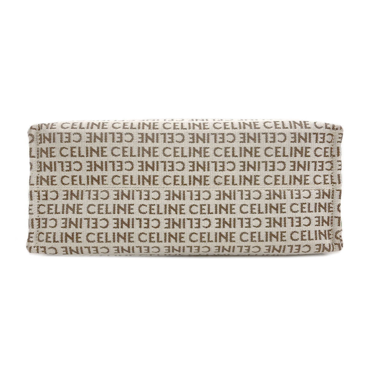 CELINE Cabas Thais Large Triomphe Tote Bag Canvas Ladies [Used]