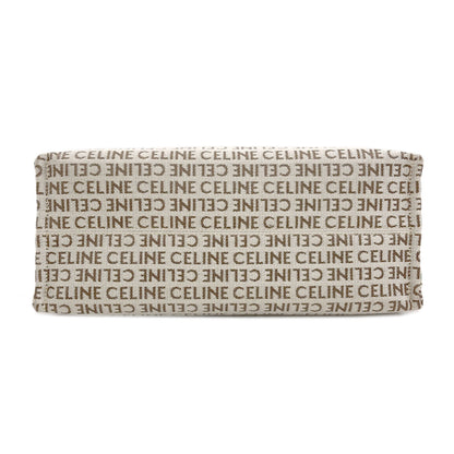 CELINE Cabas Thais Large Triomphe Tote Bag Canvas Ladies [Used]