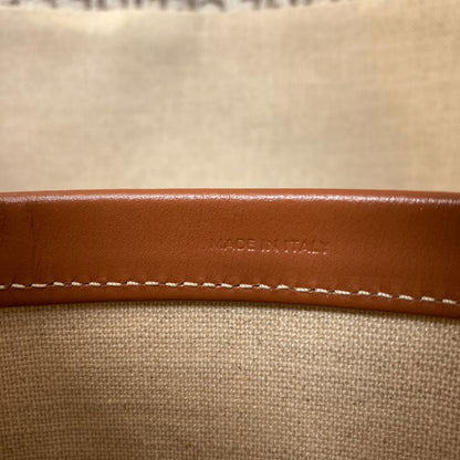 CELINE Cabas Thais Large Triomphe Tote Bag Canvas Ladies [Used]