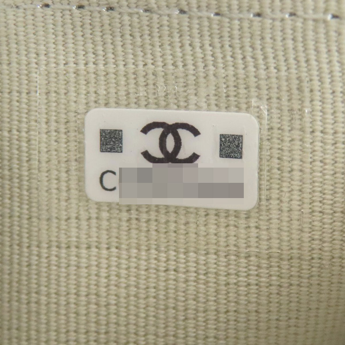 CHANEL COCO Mark SilverHardware Bifold Wallet with Coin Pocket Calf Ladies [Used]