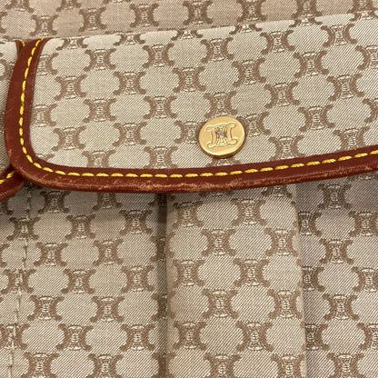 CELINE Macadam pattern Shoulder Bag Canvas Ladies [Used]