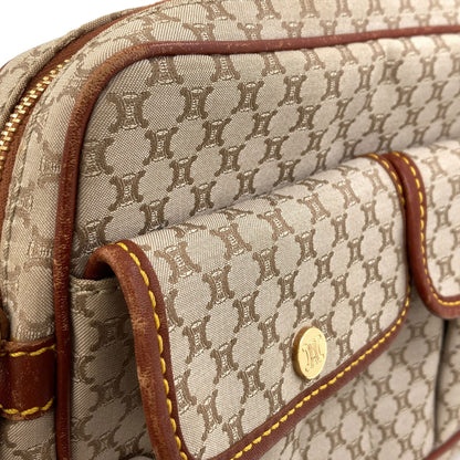 CELINE Macadam pattern Shoulder Bag Canvas Ladies [Used]
