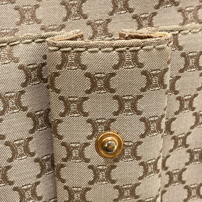 CELINE Macadam pattern Shoulder Bag Canvas Ladies [Used]